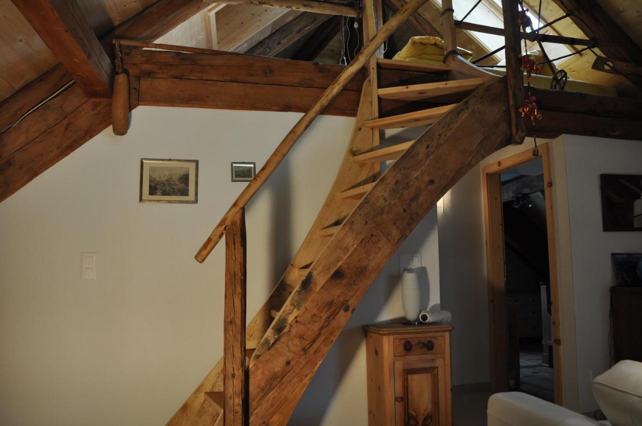 Attika Wohnung 7546 Ardez Bagian luar foto